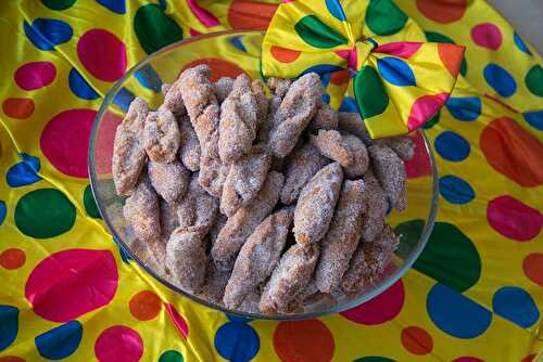 Schankalas (Beignets de Carnaval) (Version aux noisettes)