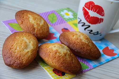 Madeleines au miel (recette de Christophe Felder)