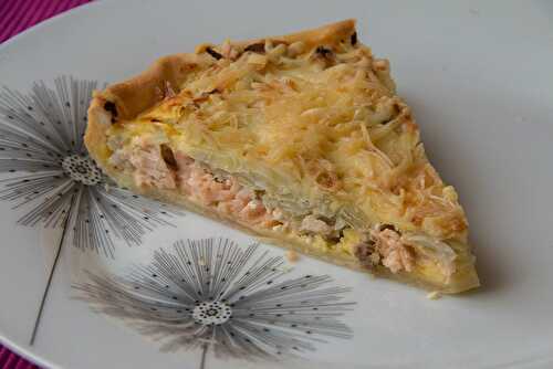 Tarte au fenouil et au saumon (au Thermomix ou sans)