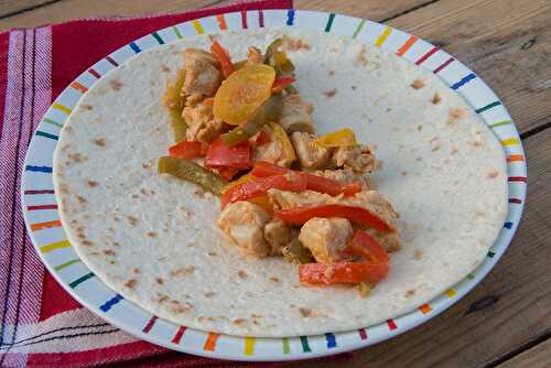 Fajitas de poulet (au Cookeo)