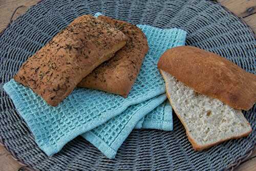 Pain Ciabatta (au Thermomix ou sans)