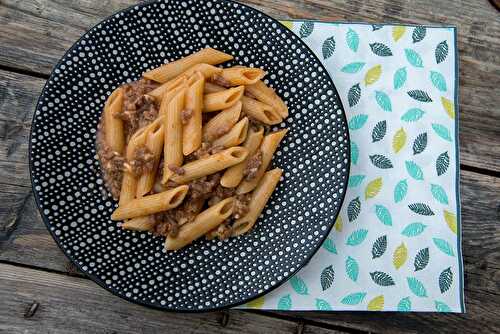 One Pot Pasta au boeuf et au cheddar (au Cookeo)