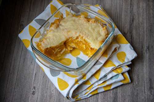 Gratin de potimarrons au poulet (au Cookeo)