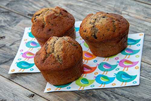 Muffins Américains Ultra Moelleux coeur de Nutella