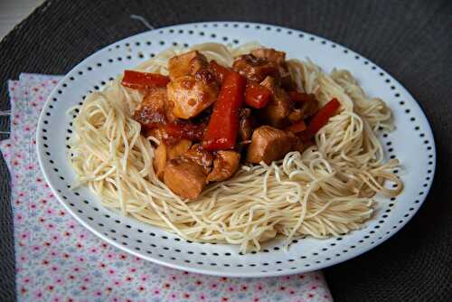 Poulet au caramel et à la sauce soja (au Cookeo)