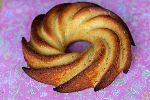 Bundt cake au citron