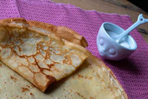 Crêpes de Christophe Michalak