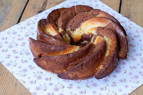 Bundt Cake Vanille Chocolat