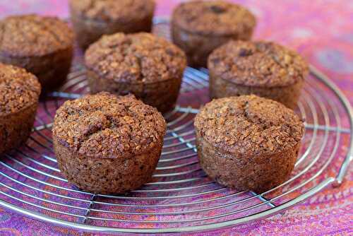 Muffins banane et flocons d’avoine