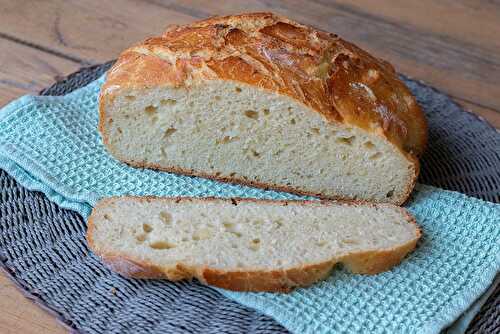 Pain de pommes de terre en cocotte