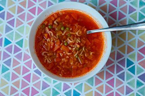 Bouillon aux lettres (au Cookeo)