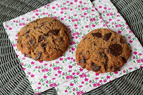 Cookies au pain rassis et chocolat (recette anti gaspi spéciale confinement)