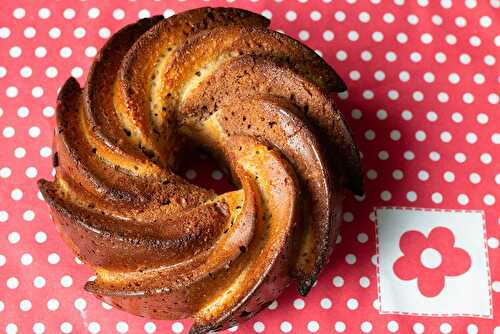 Gâteau au yaourt marbré au Nutela