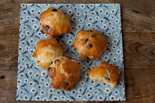 Scones aux pépites de chocolat