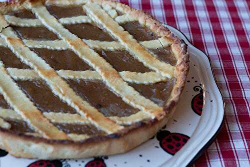 Tarte à la compote de pommes