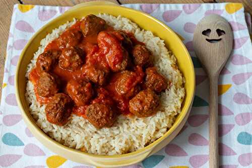 Boulettes de viande à l'indienne (au Cookeo)