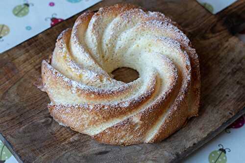 Gâteau neige au citron