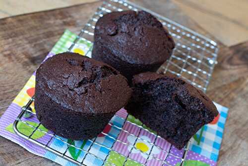 Les Muffins tout chocolat de Chrystel