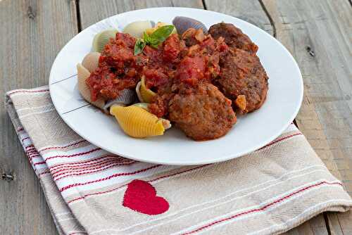 Polpette ou boulettes de viande à l’italienne