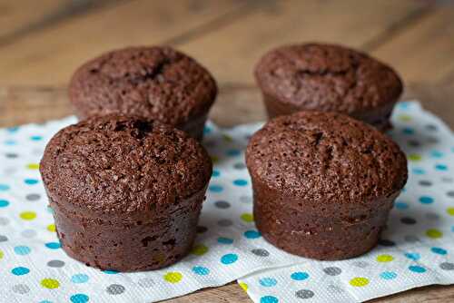 Muffins au chocolat de Cyril Lignac