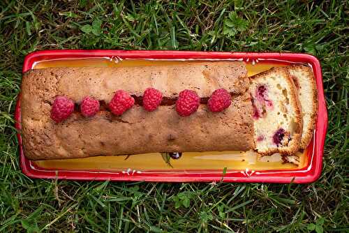 Quatre-quarts aux framboises (recette de Pierre Hermé)