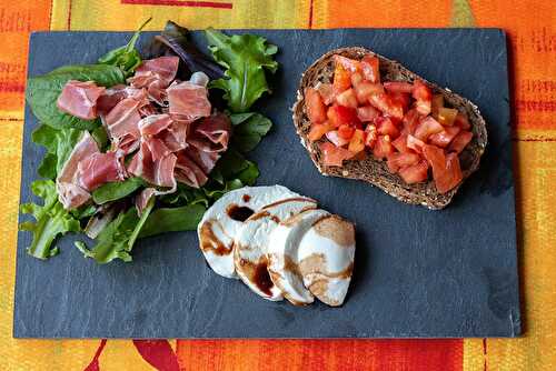 Bruschettas à la tomate