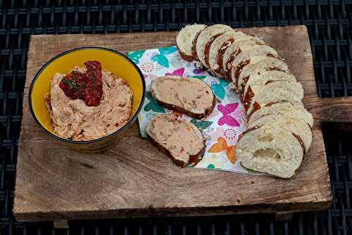 Rillettes de thon aux tomates séchées et piment doux