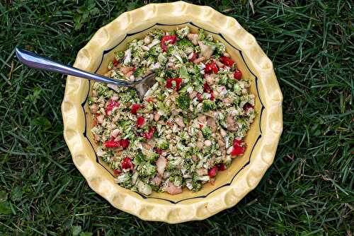 Salade de brocolis (au Thermomix ou sans)