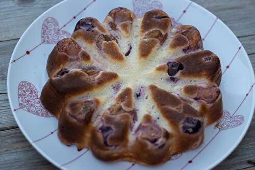 Gâteau aux quetsches et au Skyr