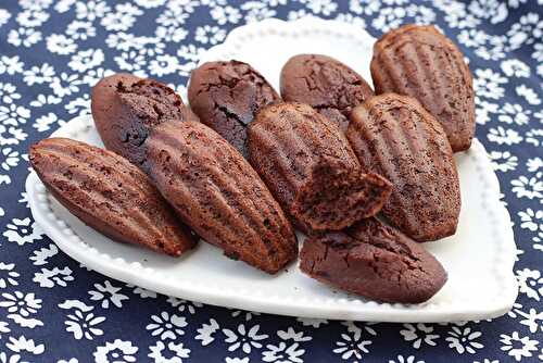 Madeleines au chocolat de Sophie Dudemaine