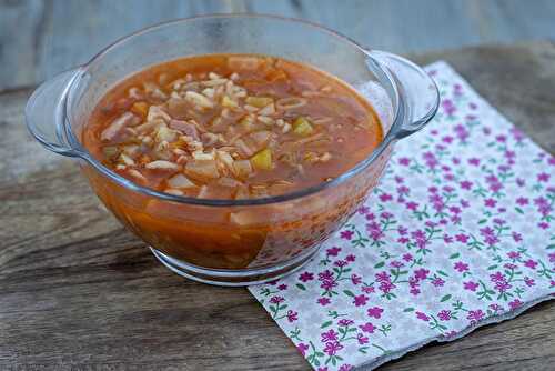 Minestrone de légumes (recette de Cyril Lignac)