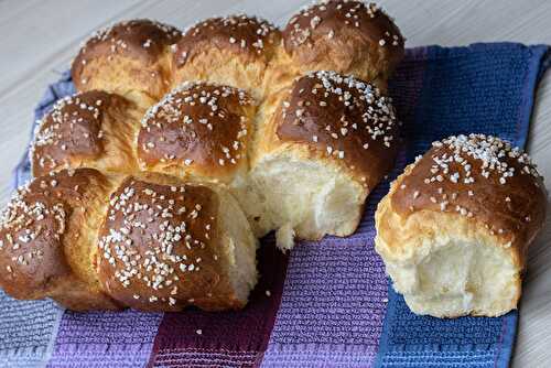 Brioche au lait concentré et au citron