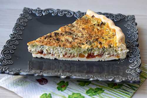 Quiche tomates et brocolis