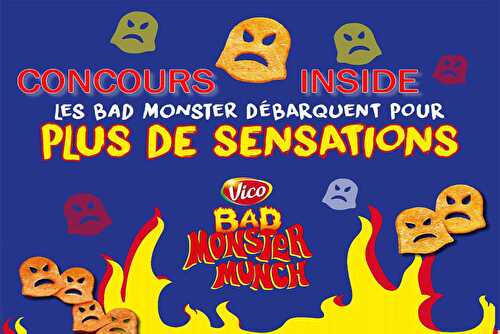 Concours Bad Monster Munch ... et les gagnants sont ... - Les petits plats de Patchouka