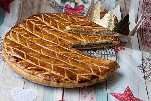 Galette des rois aux noix et aux pommes