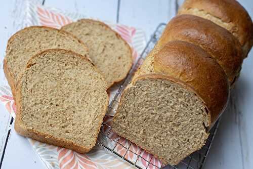 Pain de mie au seigle