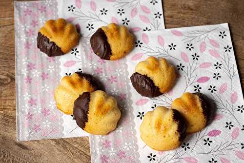 Financiers au chocolat blanc