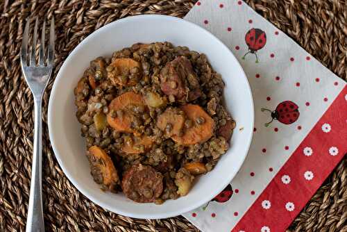 Lentilles au chorizo