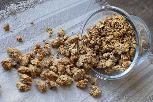 Granola Banane et Dattes (au Thermomix ou sans)