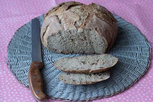 Pain de seigle et semoule (cuisson cocotte)