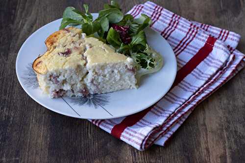 Quiche sans pâte au chou-fleur