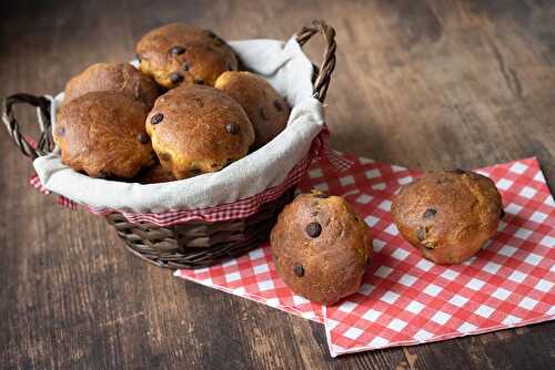 Briochettes aux pépites de chocolat