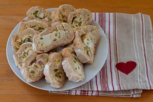 Baguette farcie pour l'apéro