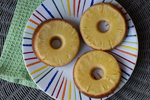 Donuts moelleux à l'ananas
