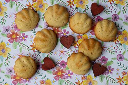 Financiers châtaigne et orange (sans gluten)