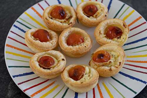 Mini tartelettes Boursin et Tomates cerises