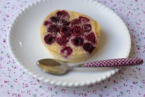 Clafoutis léger aux framboises