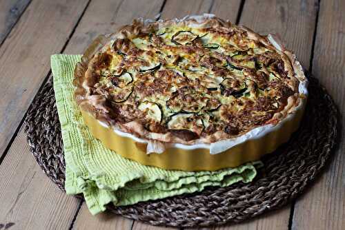 Quiche Courgettes Mascarpone