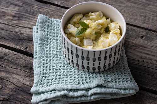 Salade de courgettes crues au citron vert