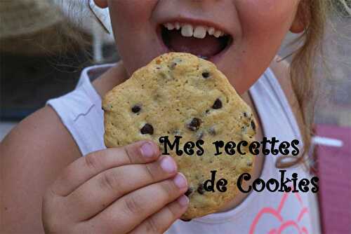 Récap de mes recettes de Cookies - Les petits plats de Patchouka
